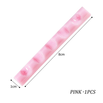 5 Grids Acrylic Clear Nail Brush Shelf Portable Mini crystal Painting