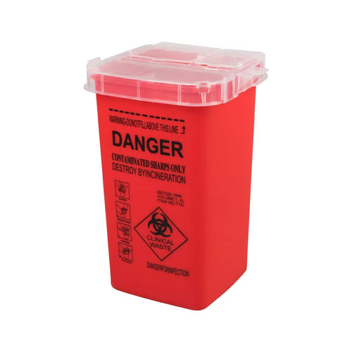Tattoo Sharp Container Sharps Waste Bin Large Capacity Professional