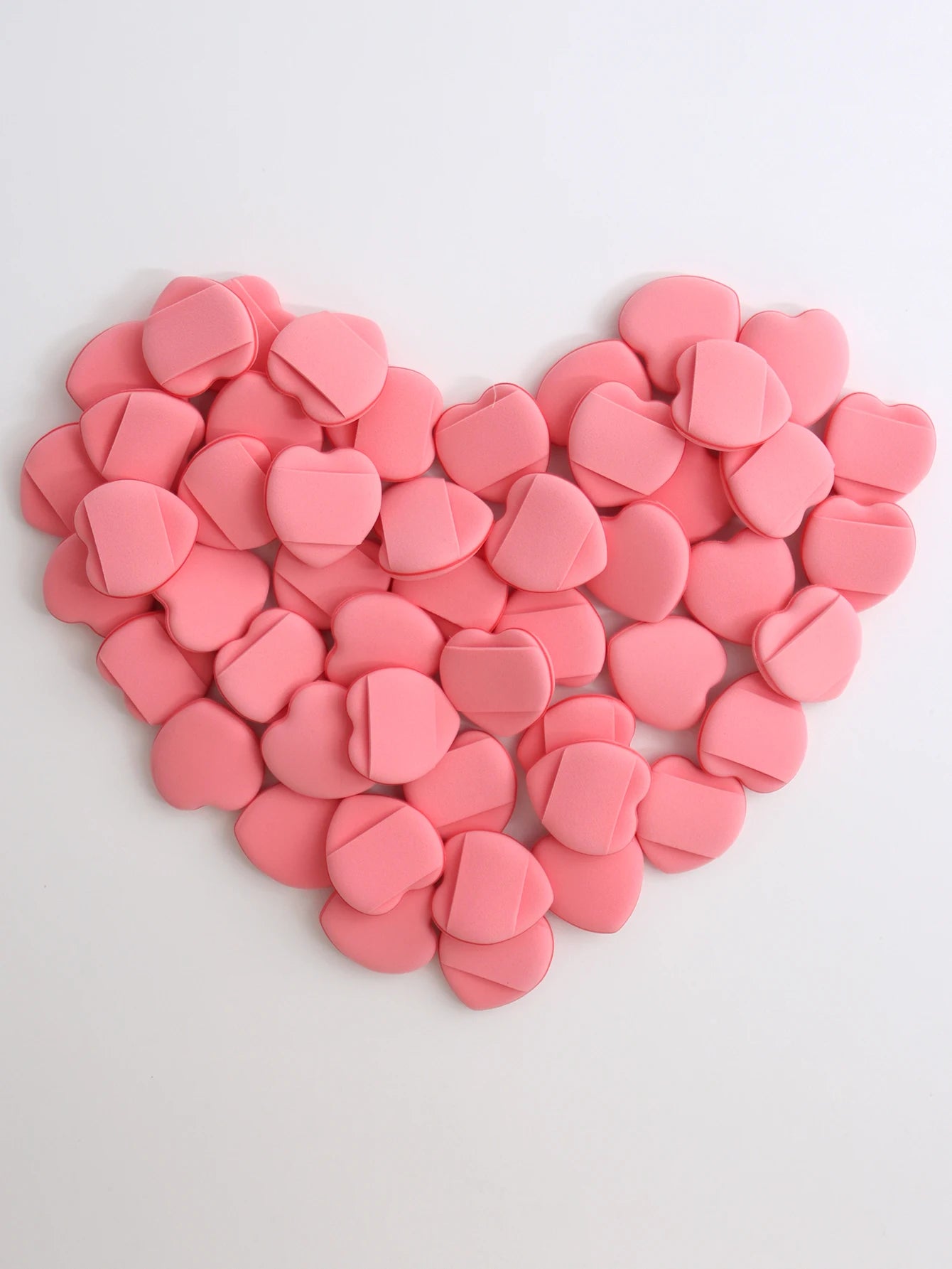 50 Mini Finger Cushions Air Cushion Powder Puff, Latex Free Mixed