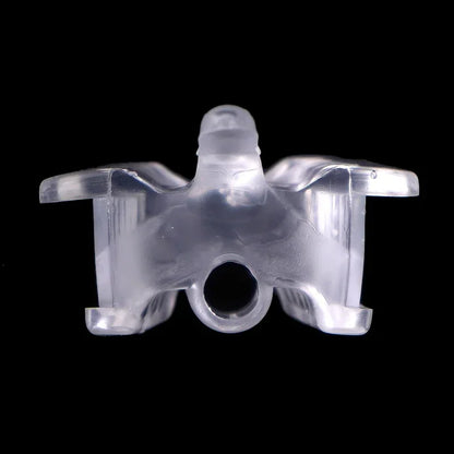 5pcs Dental Silicone Bite Block with Saliva Ejector Hole Mouth Opener