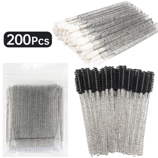 200 Pcs Eyelash Extension Makeup Set Special Eyelash Removal Micro