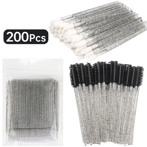 200 Pcs Eyelash Extension Makeup Set Special Eyelash Removal Micro