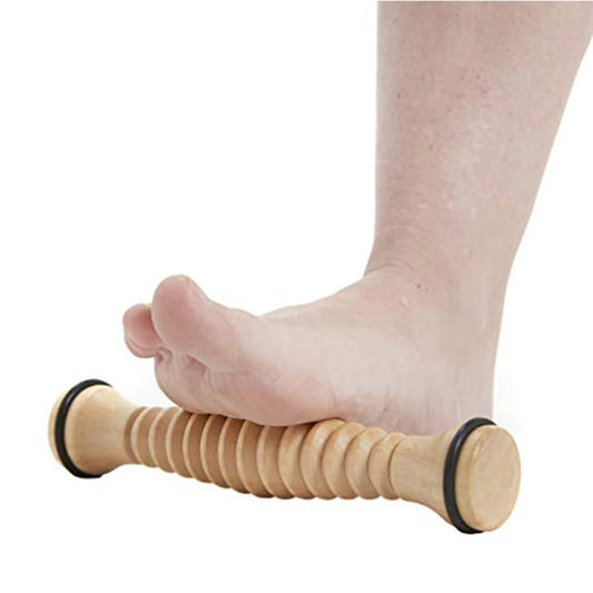 Wooden Massager Body Back Wooden Foot Roller, Foot Massager for