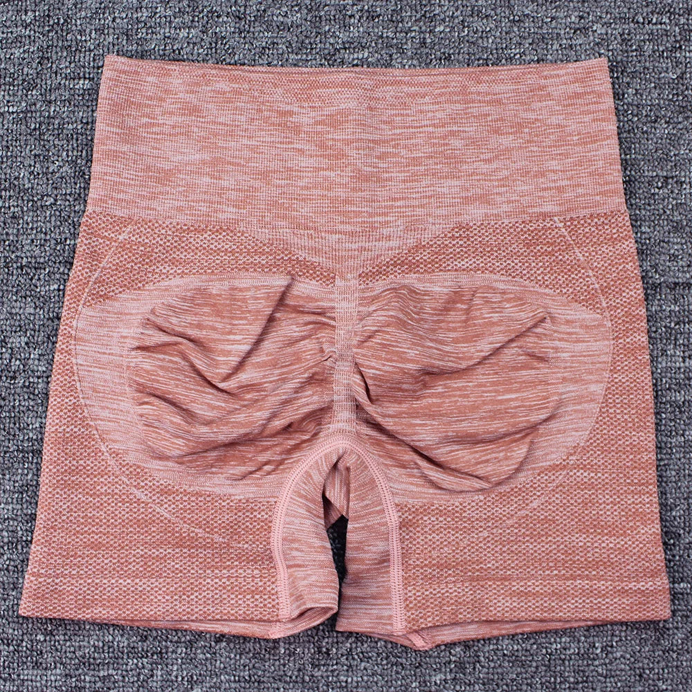 High Elasticity Women's Gym Shorts for Yoga and Fitness