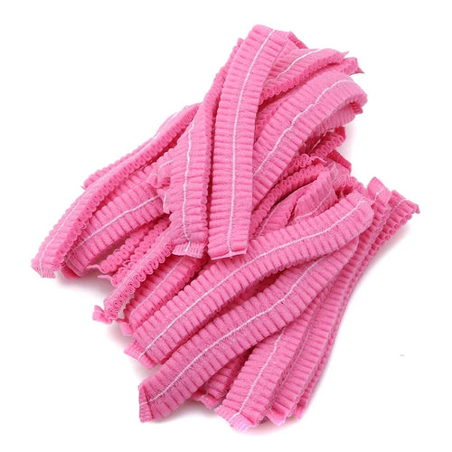 100 PCS Disposable Microblading Non Woven Fabric Makeup Hair Net Cap