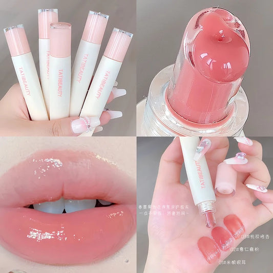 TATIBEAUTY Lip Jelly Essence Hydrating Lipstick Lip Gloss Lip Gloss