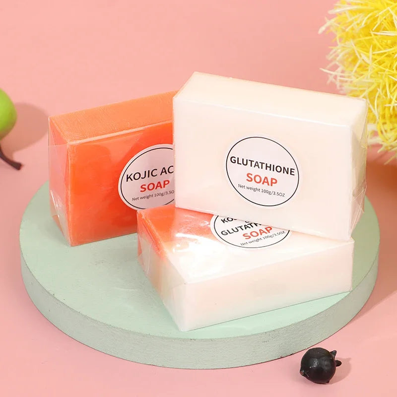 Kojic Acid Soap Set - Skin Lightening and Brightening Luxury