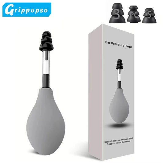 Ear Pressure Tool Portable Ear Pressure Relief Suction Device Wih 3