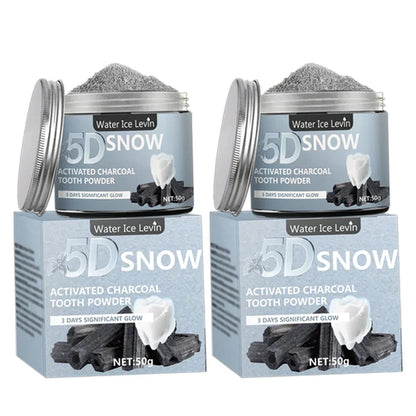 Bamboo Charcoal Teeth Whitening Powder - Natural Whitening and Deep