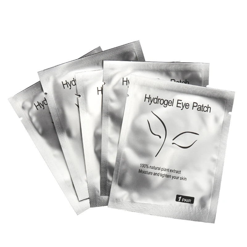 50 Pairs Eyelash Under Eye Patches Eye Pad Isolation Remove Hydrogel