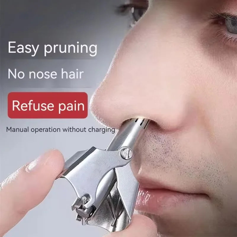 Washable Portable Ear Hair Trimmer Cleaning Without Rusting Painless