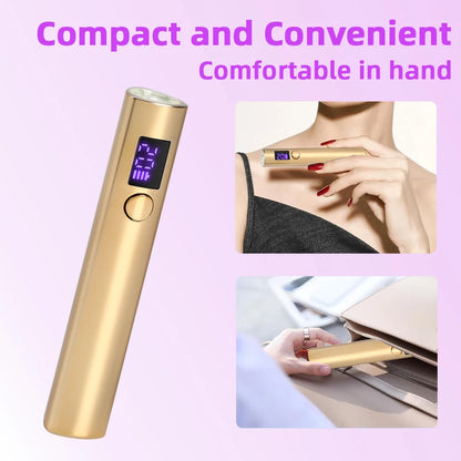 Portable Quick Dry Nail Dryer Machine Mini UV LED Nail Lamp For Home