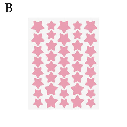 40pcs Colorful PE Pimple Patches Cute Star Shaped Pimple Cover Sticker