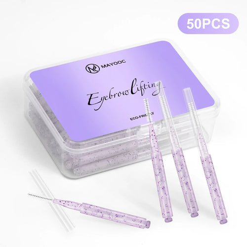 MAYOOC Mini Eyebrow Brush Brow Perm Brush Disposable Brow Lifting