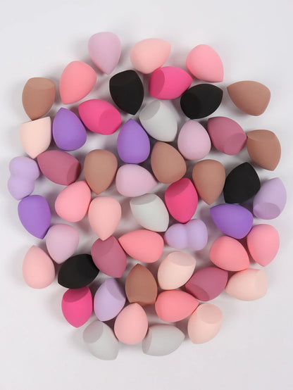 Medium Size Beauty Sponge 6/12/24/36/60 Pieces, Random Color and