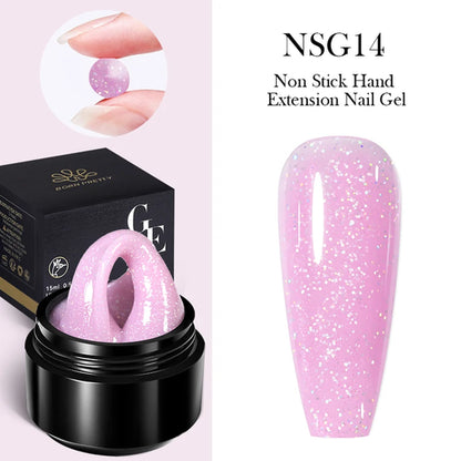 BORN PRETTY 15ml Non Stick Hand Extension Gel Nail Polish Carving