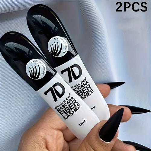 1/2/3PCS 7D Fiber Mascara Set Waterproof Durable Curling Mascara