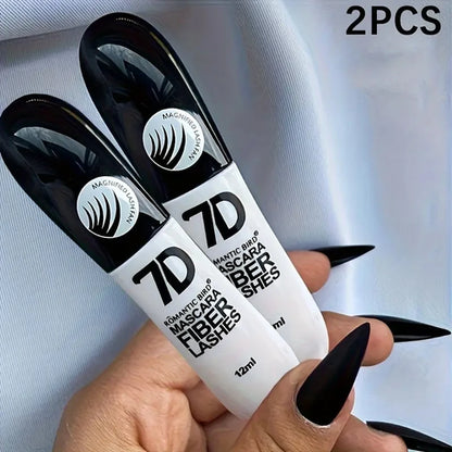 1/2/3PCS 7D Fiber Mascara Set Waterproof Durable Curling Mascara
