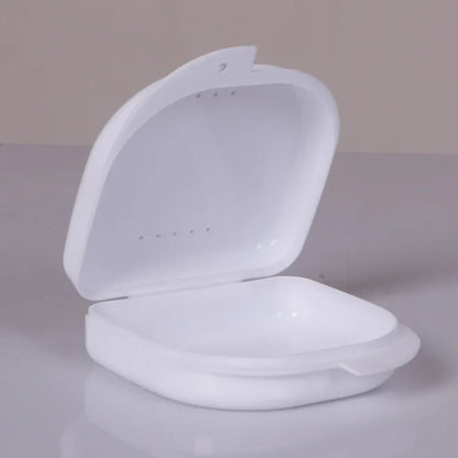 1pcs Denture Tray Box Dental Orthodontic Retainer Box Case Plastic