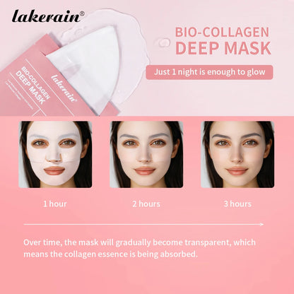 Bio-Collagen Deep Face Mask Shrink Pores Deep Hydrating Overnight Mask
