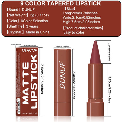 Gradient Lip Liner Pen with Matte Velvet Finish Smooth Application