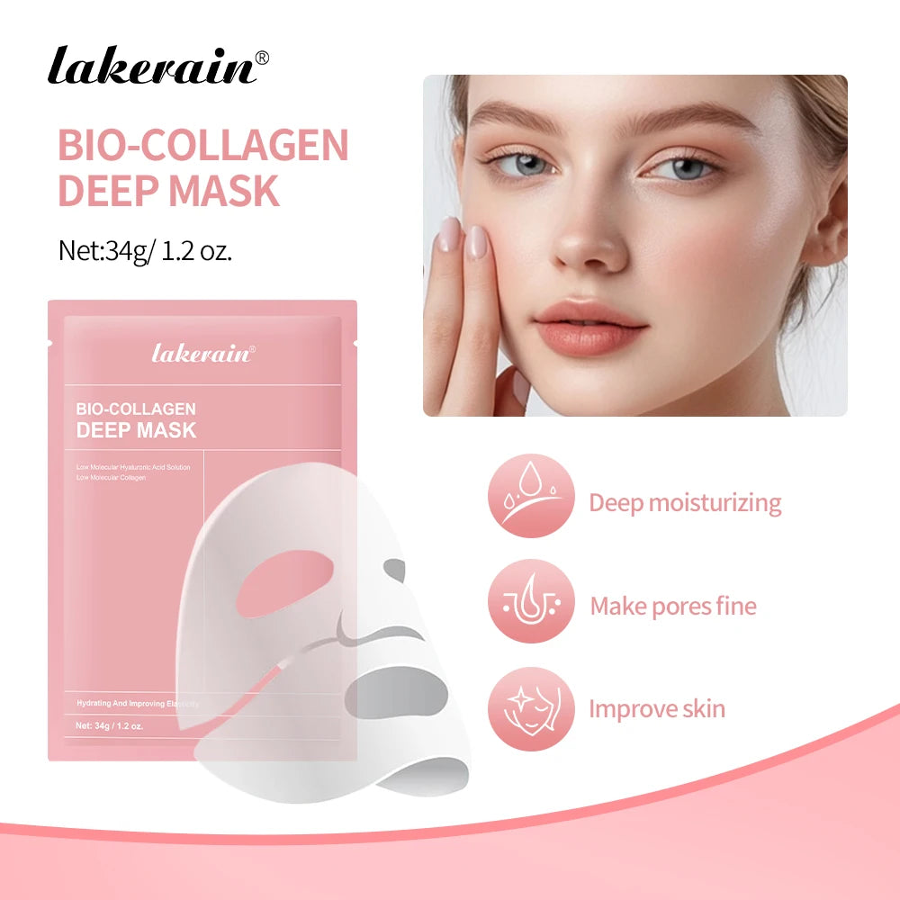 Bio-Collagen Deep Face Mask Shrink Pores Deep Hydrating Overnight Mask