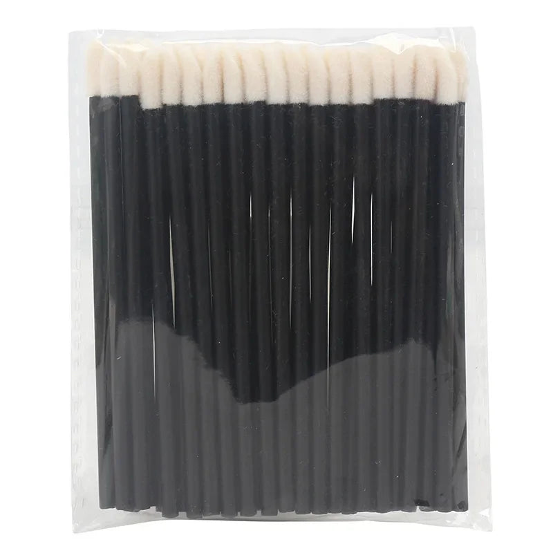 wholesale 50Pcs Disposable Lip Brushes Lipstick Gloss Applicators