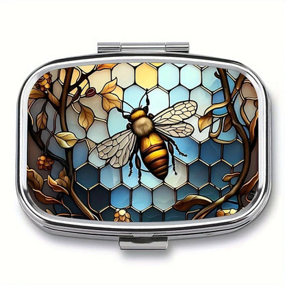 Travel Cases Lovely Colored Medicine Metal Jwelery Organizers