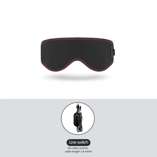 Portable Electric Heated Eye Massager USB-Powered Winter Warm Eye Mask