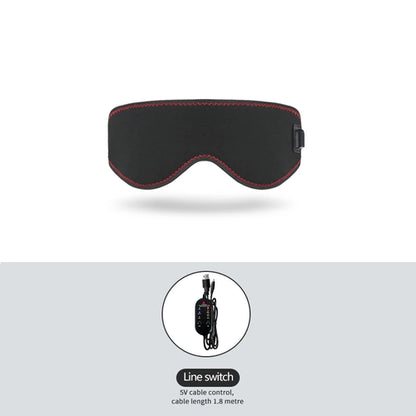 Portable Electric Heated Eye Massager USB-Powered Winter Warm Eye Mask