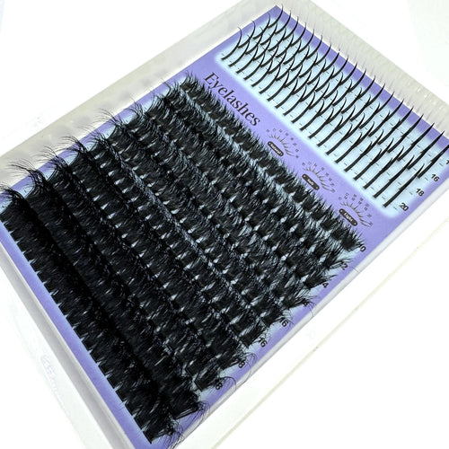 15Rows Lash Clusters Spikes Eyelash Extensions Spiky Lashes Extension