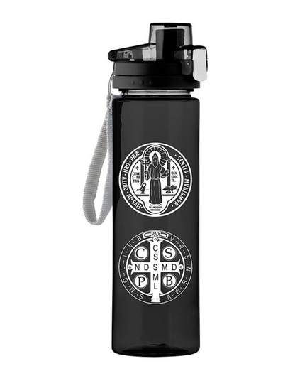 St. Benedict Medals Infused Water Bottle