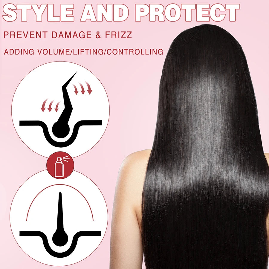 Thermal Protection Spray for Hair Heat Protector Serum Protect Hair