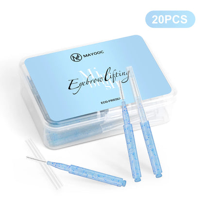 MAYOOC Mini Eyebrow Brush Brow Perm Brush Disposable Brow Lifting