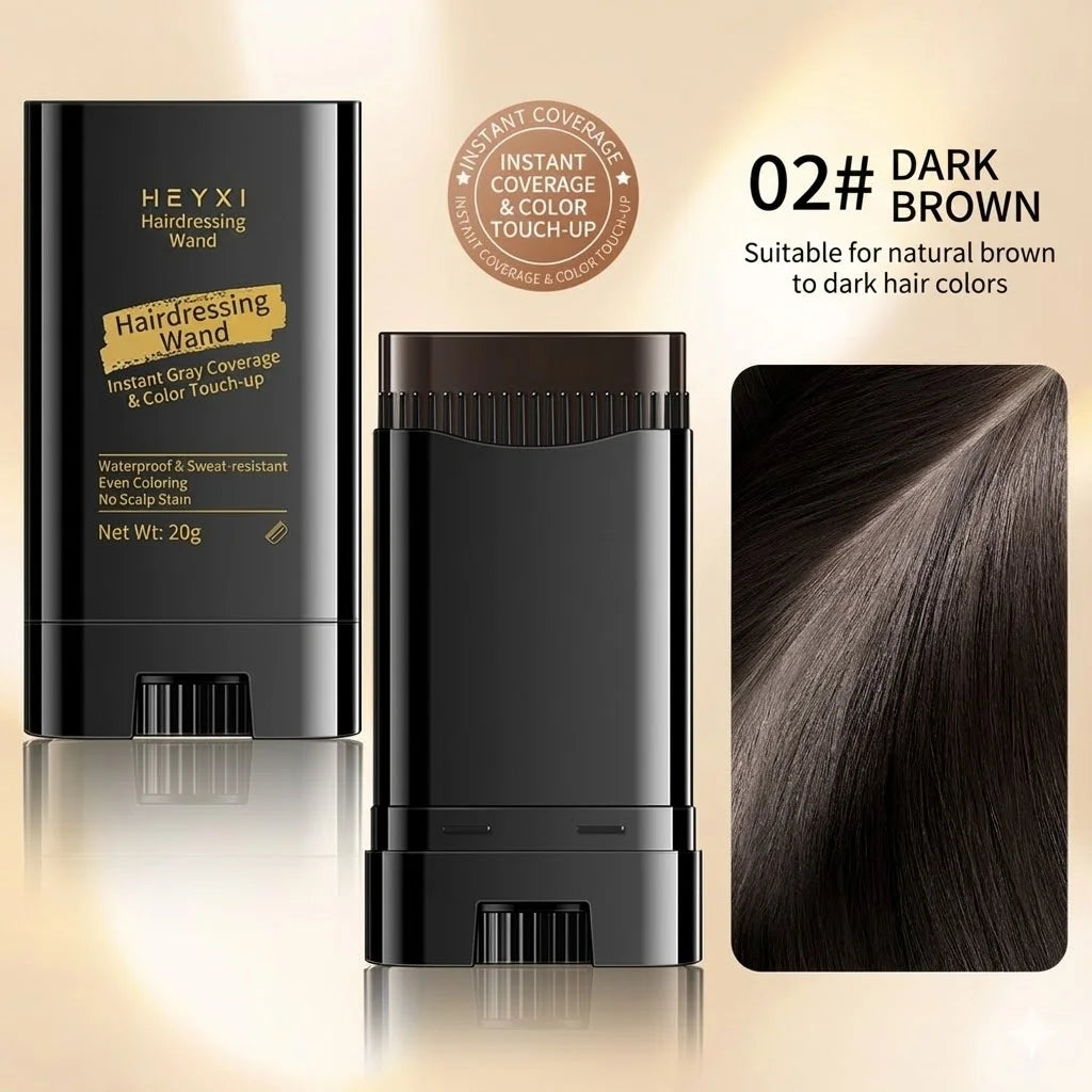 HEYXI Temporary Hair Dye Pen Instant Gray Root Cover Up Stick