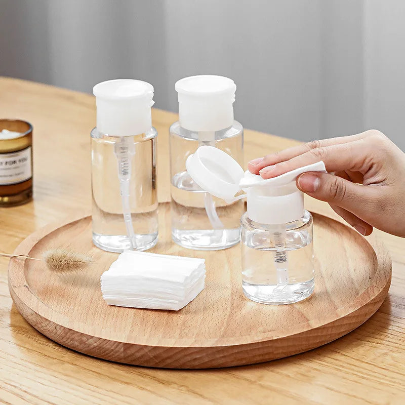 Refillable Bottles Push-type Bottling Push Down Empty Pump Dispenser