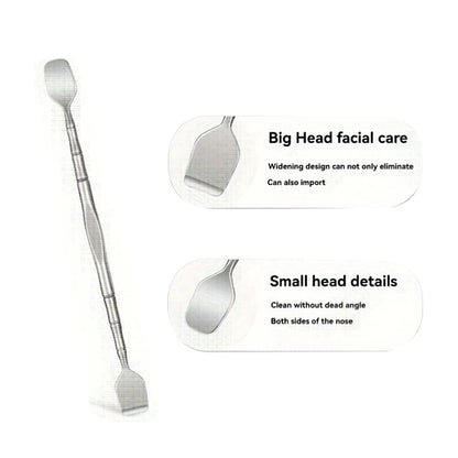 1Pcs Double-Ended Blackhead Remover: Facial Pore Cleanser, Exfoliator,