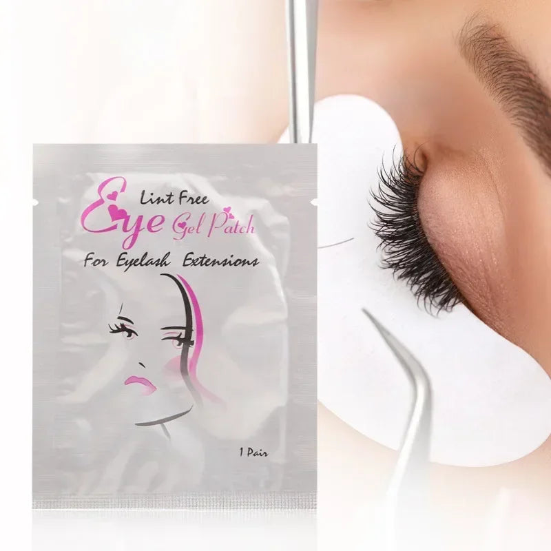 50Pairs Eyelash Pad Gel Patch Grafting Eyelashes Under Eye Patches For