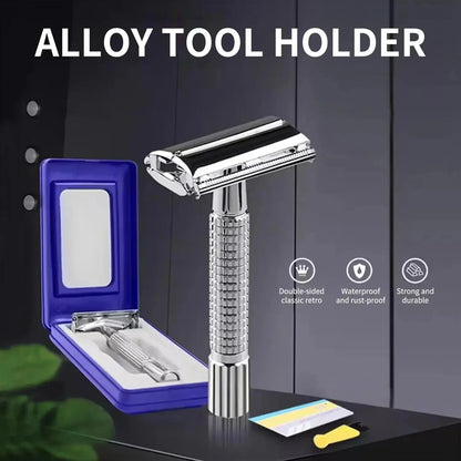 Double Edge Safety Razor for Unisex Safety Razor with a Delicate Box