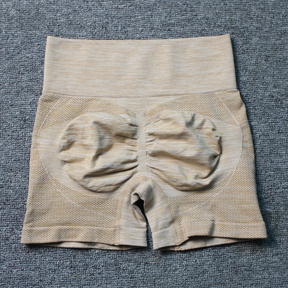 High Elasticity Women's Gym Shorts for Yoga and Fitness