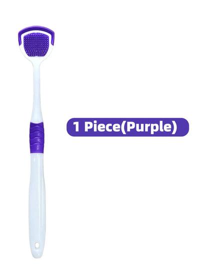 Vaclav 1Pc/4Pcs/8Pcs Silicone Tongue Scraper For Oral Hygiene,Tongue
