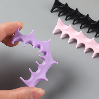 Soft Silicone Nail Pen Holder Brush Rack Shelf UV Gel Brush Display