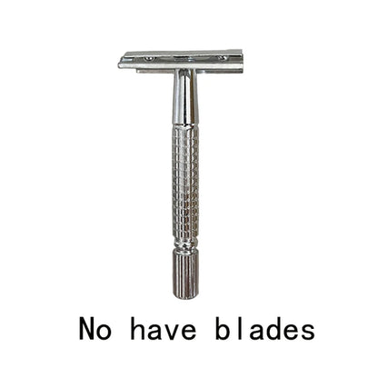 Classic Razor Handle Razor Holder Men 'S Shaving Face Razor Blades