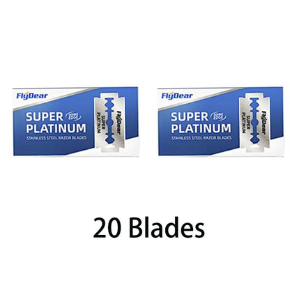 Classic Razor Handle Razor Holder Men 'S Shaving Face Razor Blades