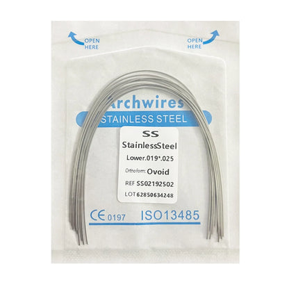 10pcs/Pack Dental Orthodontic Lingual Button Bottom Bondable Metal