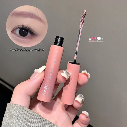 3D Eyebrow Dye Cream Long Lasting Pink Brown Color Eyebrow Mascara