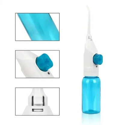 1PC High-Pressure Oral Irrigator - Portable Water Flosser, Manual