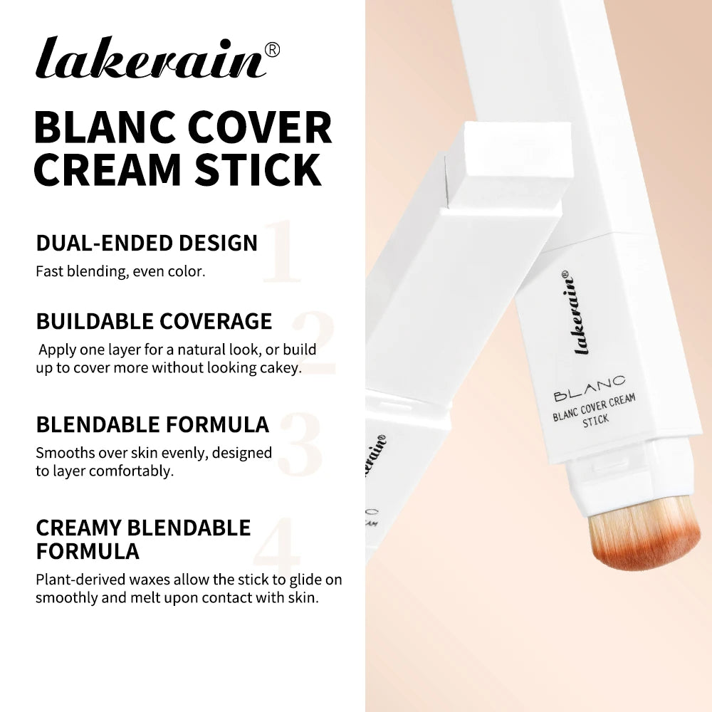 Lakerain Color Changing Foundation Stick Full Coverage Matte Finish