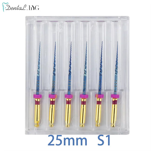 Dental Root Canal File Gold Endo Rotary Super Files Golden Endodontic