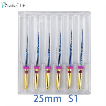 Dental Root Canal File Gold Endo Rotary Super Files Golden Endodontic